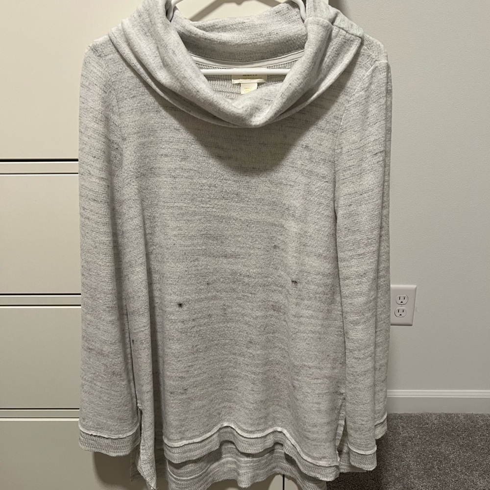 Anthropologie Cowl Neck Sweater